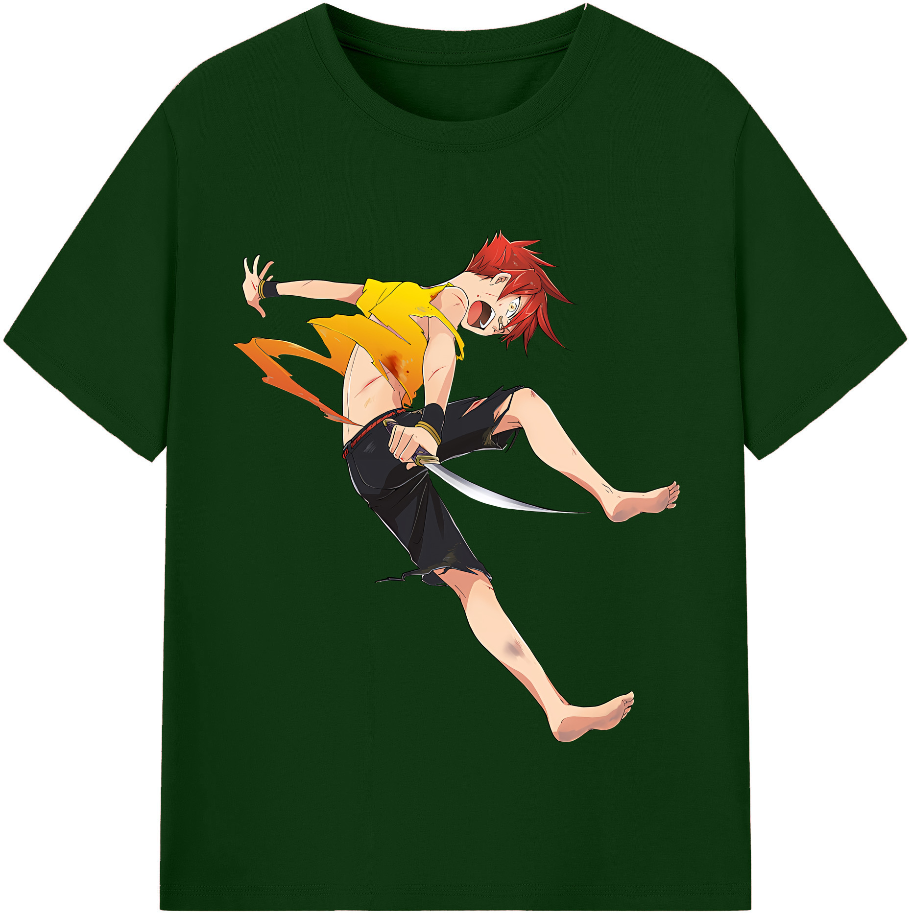 （画像用） 刀剣乱舞 Touken Ranbu 綿100％半袖Tシャツ（フロントプリント）